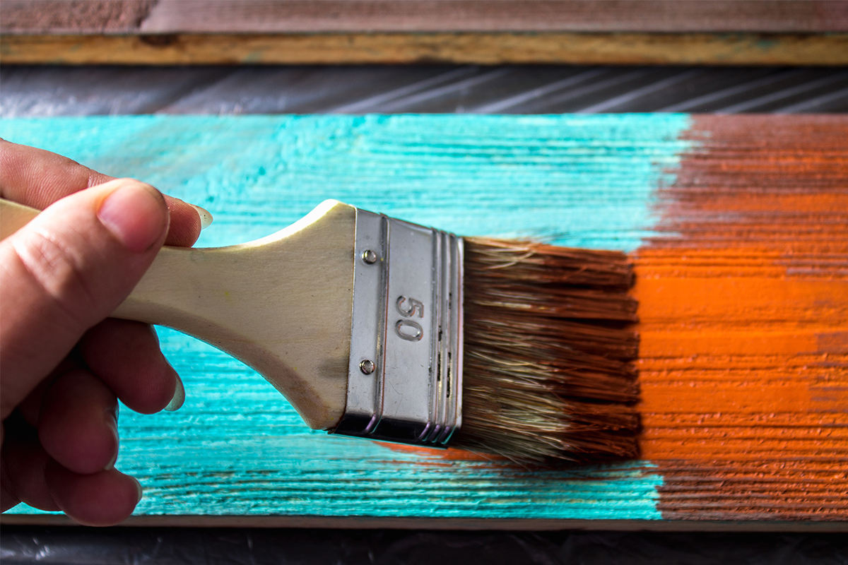 painting wood