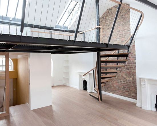 wooden spiral staircases